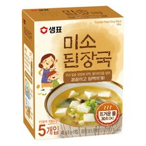 샘표 미소된장국, 40g, 1개