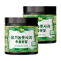초담식품 유기농 풋사과 추출물 분말, 2개, 200g