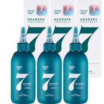 헤드스파7 파란눈 블랙 헤어 트리트먼트, 200ml, 3개