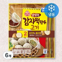 오뚜기 감자떡만두 (냉동), 600g, 6개