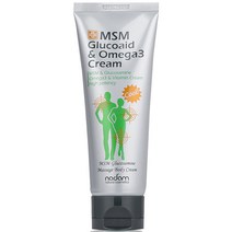 MSM 글루코이드 오메가3 크림, 1개, 120ml