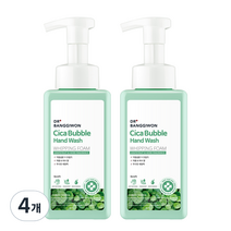 닥터방기원 시카 버블 핸드워시 자몽허브, 500ml, 4개
