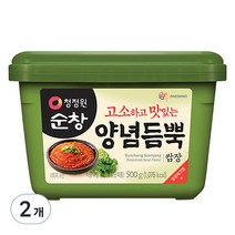 청정원 순창 양념듬뿍 쌈장, 500g, 2개
