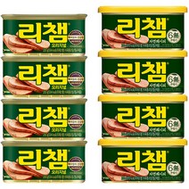 리챔 오리지널 200g x 4p + 자연레시피 200g x 4p, 1세트
