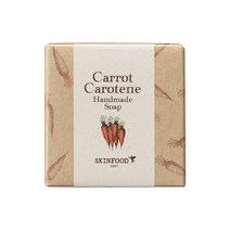 스킨푸드 캐롯 카로틴 핸드메이드 솝 비누, 100g, 1개