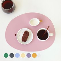 에이드엘 빅블 실리콘 테이블매트, 인디핑크, 407 x 320mm