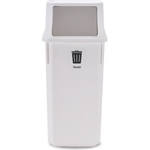리벤스 멀티 가정용 재활용 분리수거함 60L, 화이트, 1개