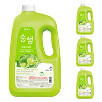 순샘 프레시라임 주방세제, 3L, 4개