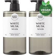해피바스 오리지널 컬렉션 바디워시 화이트머스크향, 910g, 2개