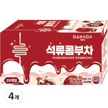 다하다 석류콤부차, 1.5g, 20개입, 4개