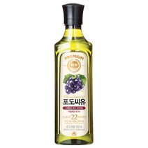 해표 포도씨유, 500ml, 1개