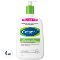 세타필 모이스춰라이징 대용량 로션, 1.25L, 4개