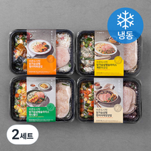바르닭 바른도시락3 닭가슴살햄 도시락 250g x 2종 + 260g x 2종세트 (냉동), 2세트