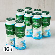 풀무원 액티비아 요구르트 화이트, 130ml, 16개