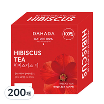 다하다 히비스커스 티백, 1.8g, 100개입, 2개