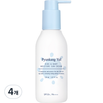 편강율 키즈 앤 베이비 모이스처 선크림 SPF50+ PA++++, 4개, 150ml