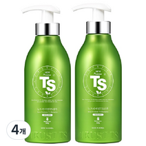TS 뉴 프리미엄 샴푸 라벤더향, 500g, 4개