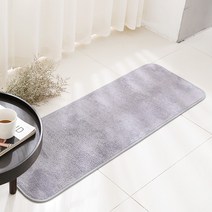 롤리팝 대형 주방매트, 그레이