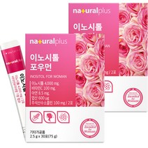 한풍네이처팜 내츄럴플러스 이노시톨 포우먼 30p, 75g, 2개