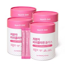 뉴트리디데이 저분자 피쉬콜라겐 플러스, 180g, 4개