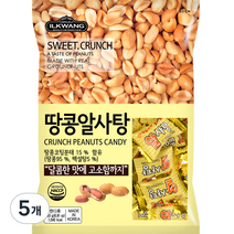 일광제과 땅콩 알사탕, 250g, 5개