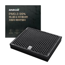 다보니 H13 HoneyComb Type 활성탄 자동차 에어컨 헤파필터, DH175, 1개