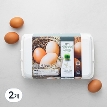 해밀 동물복지 새싹보리 유정란 15구, 2개