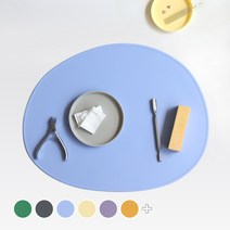 에이드엘 빅블 실리콘 테이블매트, 라벤더, 407 x 320mm