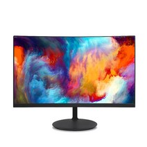 한성컴퓨터 59.8cm FHD 리얼 75 커브드 게이밍 모니터 TFG24F07V 1500R, TFG24F07V (무결점)