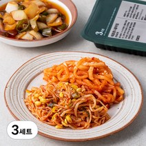 집반찬연구소 고기 곁들임 반찬 매콤콩나물무침 90g + 무생채 100g + 양파고추장아찌 150g, 3세트