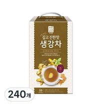 녹차원 생강차, 15g, 240개