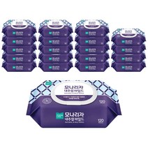 모나리자 마일드 물티슈, 120매, 20팩