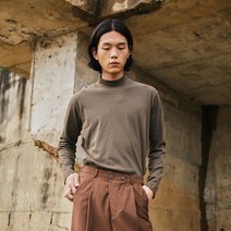 나우앤투모로우 베이직 헨리넥 롱슬리브 맨투맨 WNAT6OWLSZ01
