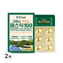 닥터파라미 그리스 키오스 매스틱100 15g, 2개, 60정