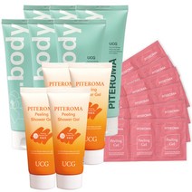 UGC 피테로마 필링젤 바디용 200ml x 6p + 얼굴용 80ml x 4p + 휴대형 얼굴용 5g x 72p, 1세트