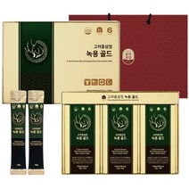 고려홍삼정 녹용 골드 선물세트 + 쇼핑백, 360g, 1개