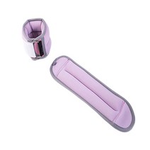 쿼르디 발목 손목 모래주머니 중량밴드 2p, 라이트퍼플, 2kg