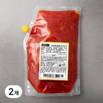푸딩팩토리 대용량 스위트칠리소스, 2kg, 2개