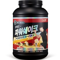 칼로바이 퍼펙트파워쉐이크 대용량 단백질보충제 프로틴 BCAA 바나나맛, 1개, 2000g