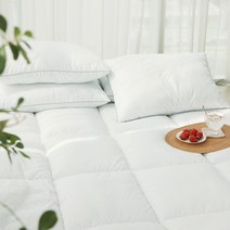 바자르 호텔식 고밀도 양면 볼륨밴딩토퍼, 화이트