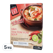 홈쿡 타이 똠양꿍 수프, 270g, 5개입