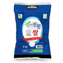 진천증평농협 GAP인증 생거진천쌀 알찬미, 4kg(특등급), 1개