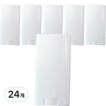 지안네이처 썬스틱 로션바 용기 15g, 24개, 화이트