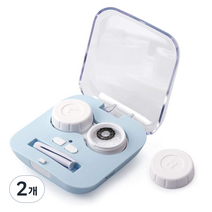 셀루미 무선 음파 렌즈 세척기 SEL-ULC350A, 블루, 2개