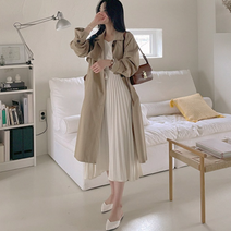 데이프릴 리몬 베이직 트렌치코트