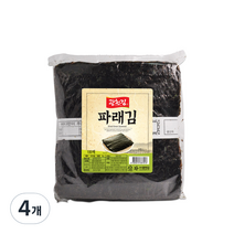 광천김 파래 생김 100p, 4개, 150g