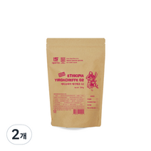 1킬로커피 싱글오리진 에티오피아 예가체프 지투, 홀빈(분쇄안함), 334g, 2개