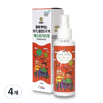 페스트가드액 뿌리는 모기기피제, 110ml, 4개