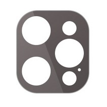 구스페리 메탈 컬러 카메라 풀 커버 강화유리 그라파이트, 1개