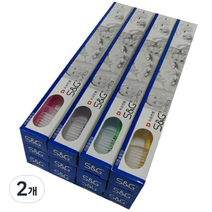 에스앤지 칫솔 성인이중슬림모 12개입 1박스, 2개